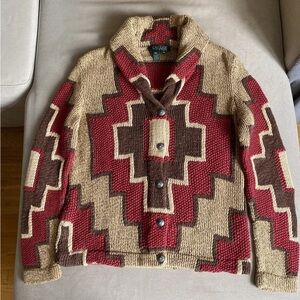 Ralph Lauren Southwestern Aztec Cardigan